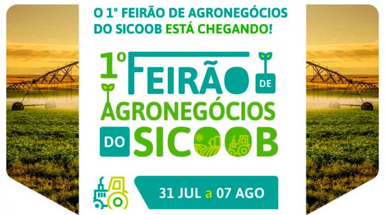 Feirão de Agronegócios do Sicoob facilita acesso a serviços e produtos financeiros a produtores até 7 de agosto