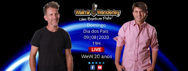 Live de Walmir e Wanderlei em prol do Seminário Nossa Senhora de Fátima