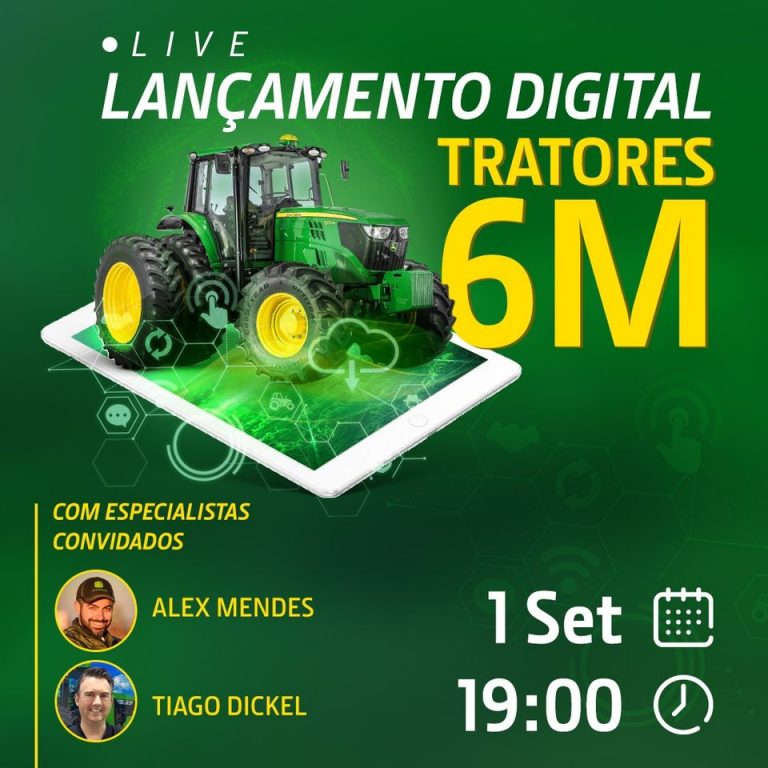 John Deere: Live lançamento Tratores 6M!