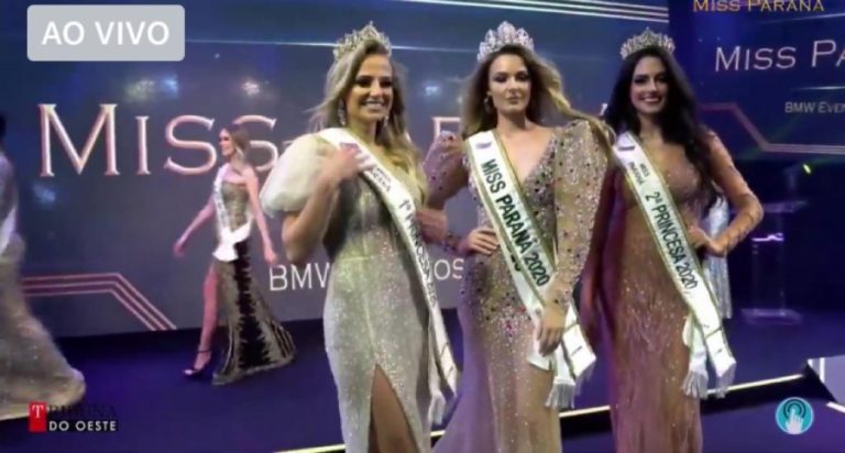 Miss Mercedes é eleita Miss Paraná a Miss Palotina foi eleita 1ª Princesa Paraná 2020