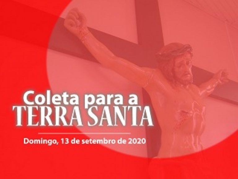 Coleta para a Terra Santa acontece neste domingo em toda Diocese