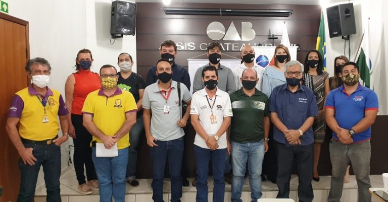 OSB, OAB e imprensa discutem regras para retransmissão e cobertura do debate entre os candidatos a prefeito de Assis Chateaubriand
