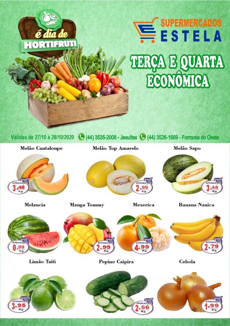 Terça e quarta da economia no Supermercado Estela!