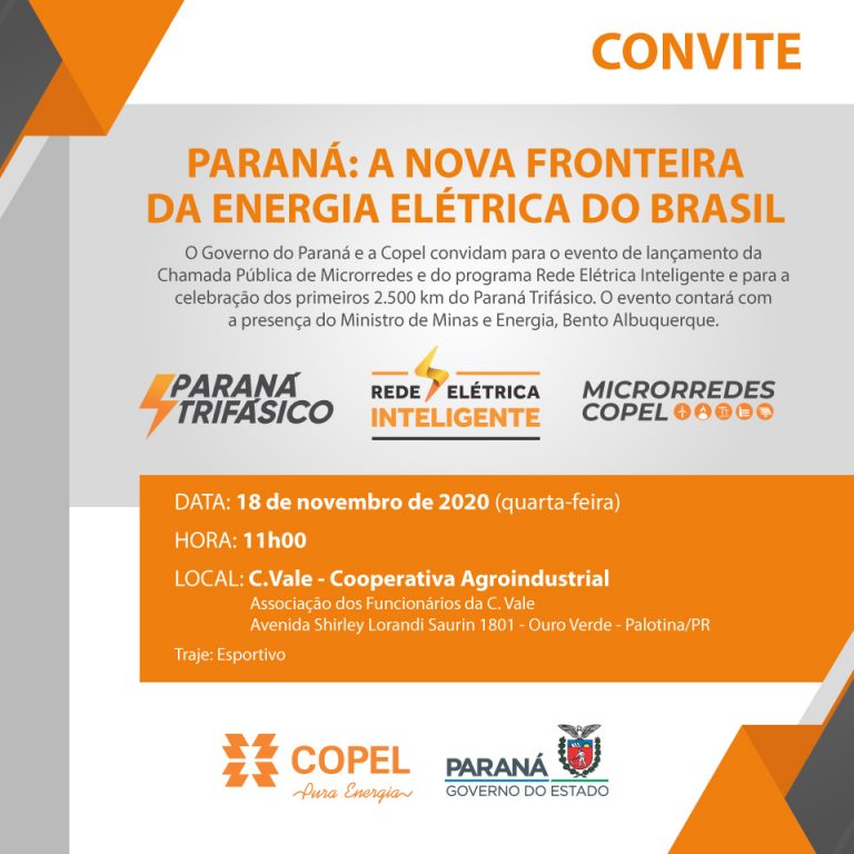 C.Vale é anfitriã de lançamento de programas da Copel