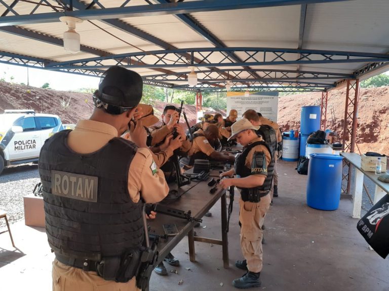 Policiais do 19º BPM participam de instrução teórica e prática na ATAC