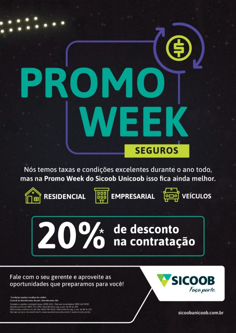 Promo Week Seguros do Sicoob!
