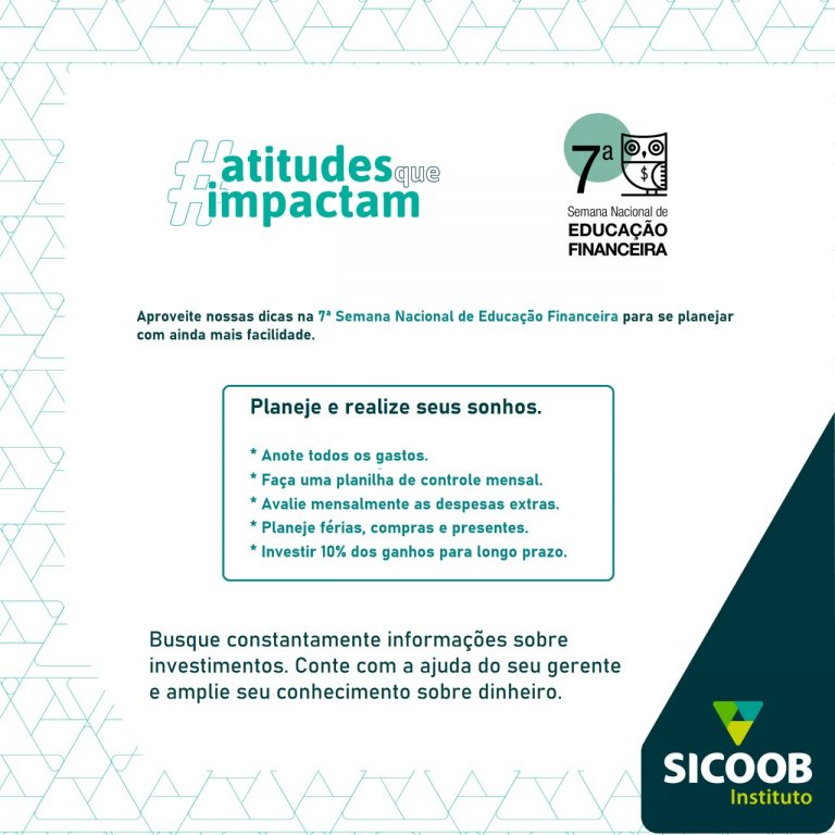 Semana da Educação Financeira: atitudes que impactam