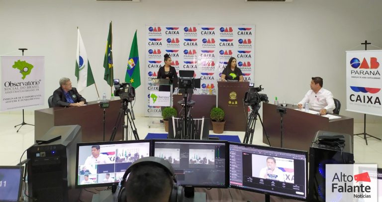 OAB de Assis Chateaubriand realiza único debate de candidatos à prefeitura da cidade em parceria com Observatório Social
