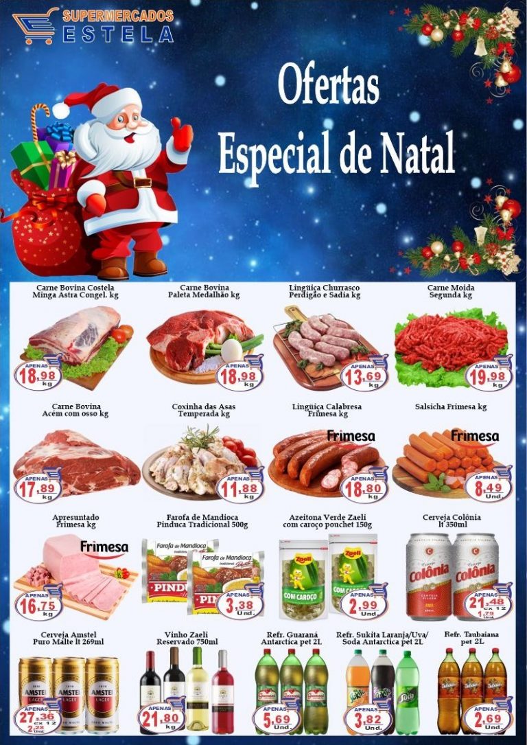 Especial de Natal do Supermercado Estela