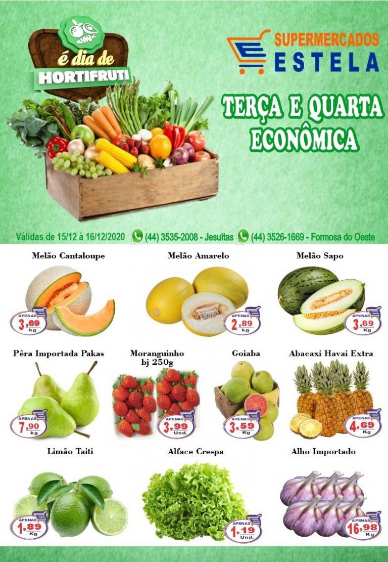 Economia todo dia é no Supermercado Estela!