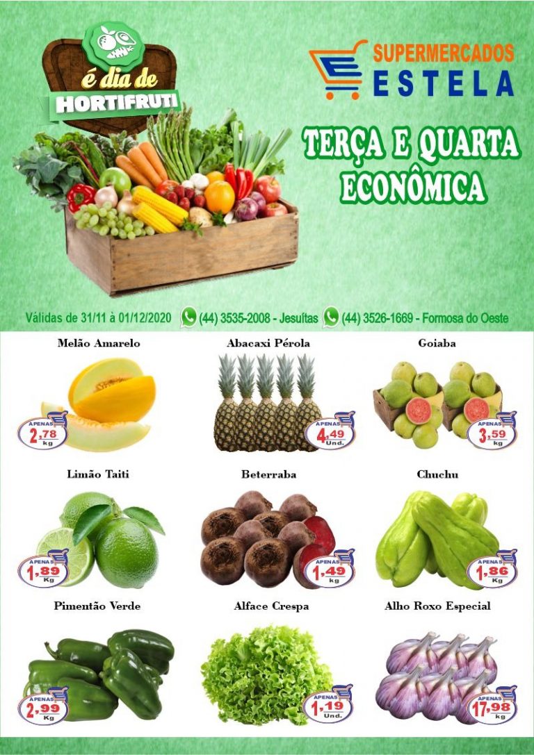 Economia todo dia é no Estela!