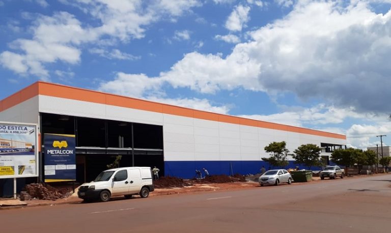 Obras do Supermercado Estela de Assis entram na reta final. Atividades começam em março com geração de 80 empregos diretos