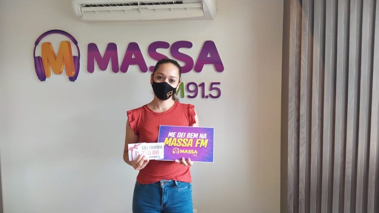 Massa FM e Rampani Supermercado entregam segundo vale-compra de R$250,00. Promoção continua!