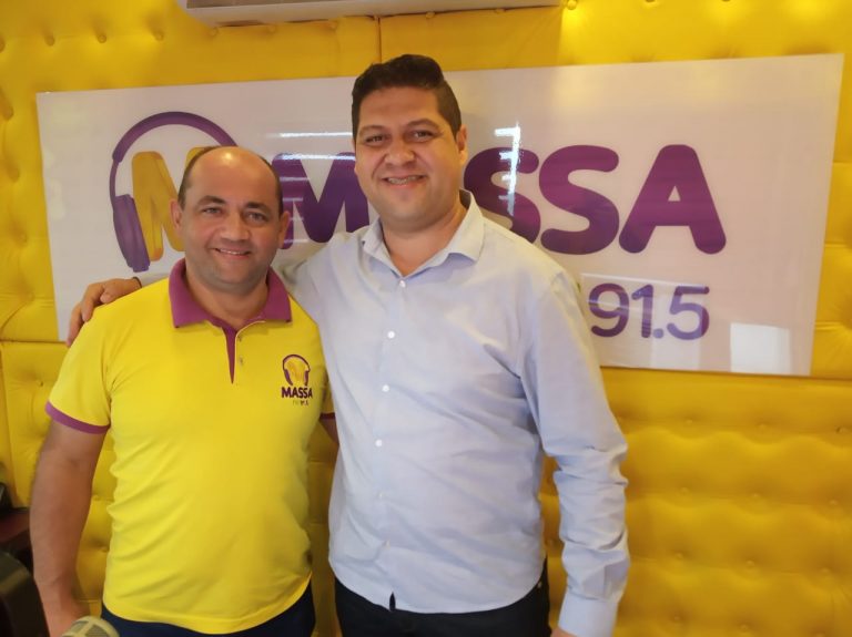Prefeito Valtinho faz balanço de 40 dias de governo na Rádio Massa FM