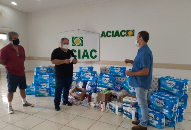 ACIAC entrega doações de empresários ao Hospital Beneficente Moacir Micheletto