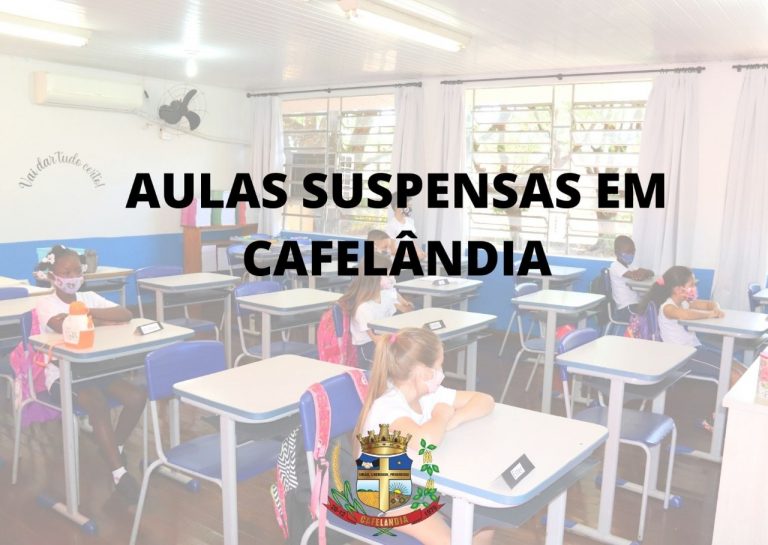 Cafelândia suspende volta às aulas presencial conforme orientação do Estado