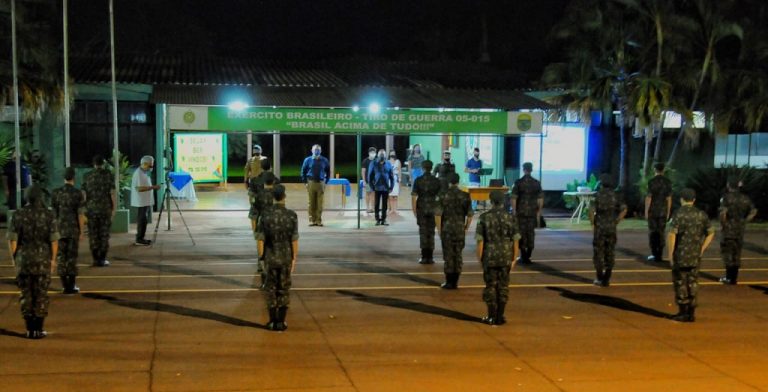 Tiro de Guerra 05-15 realiza ato simbólico de matrícula da turma 2021