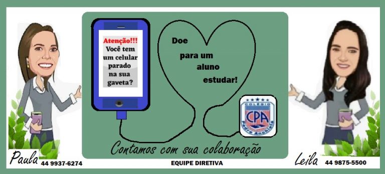 Doe um celular e contribua com o futuro de um estudante!