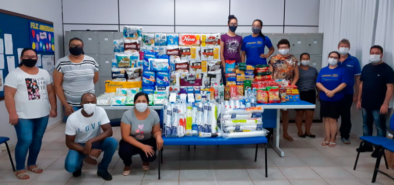 Faculdade Unimeo realiza campanha e doação em prol do Hospital Beneficente