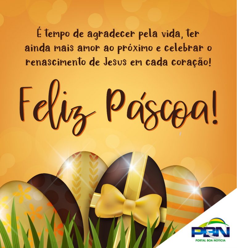 Feliz Páscoa!