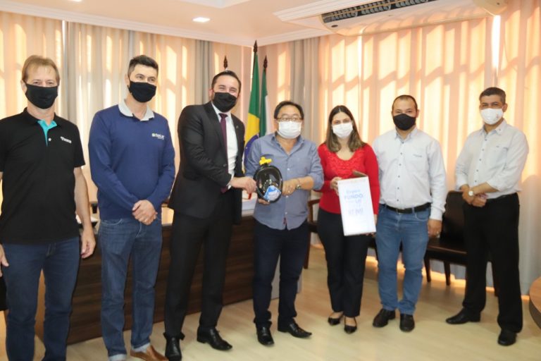 Cafelândia recebe máscara de ventilação não invasiva para auxiliar no tratamento ao Covid – 19 do Sicoob Médio Oeste