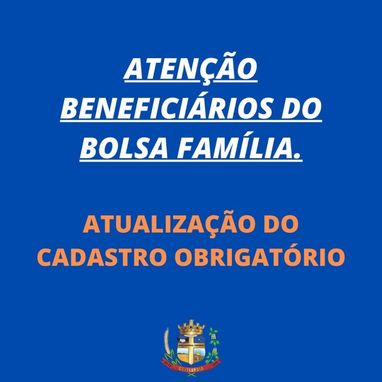Saúde realiza busca ativa de cadastrados no Bolsa Família; quem não realizar a atualização do cadastro poderá ter o benefício cortado
