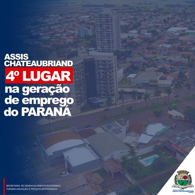 Empregos: Agência de Assis lidera ranking regional e é quarta no Paraná