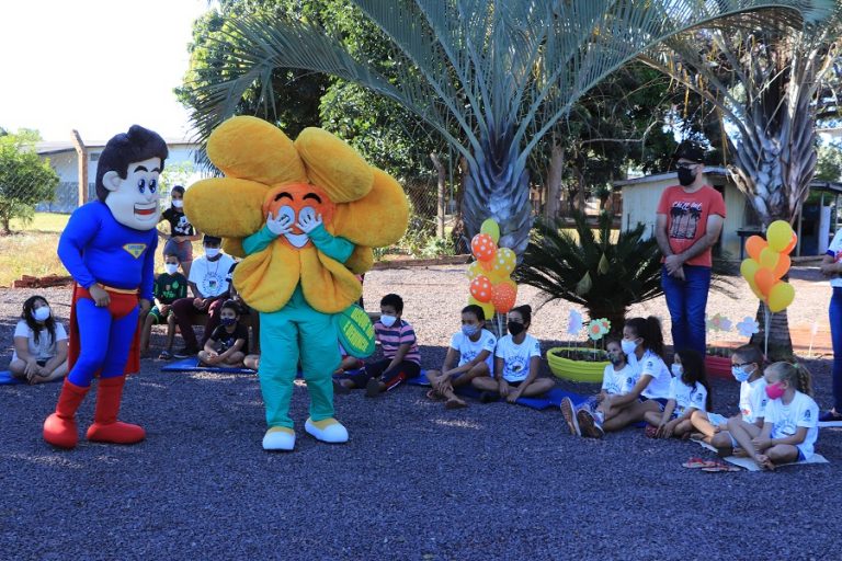 Crianças e adolescentes da UDC Jardim Progresso recebem orientações sobre 18 de maio