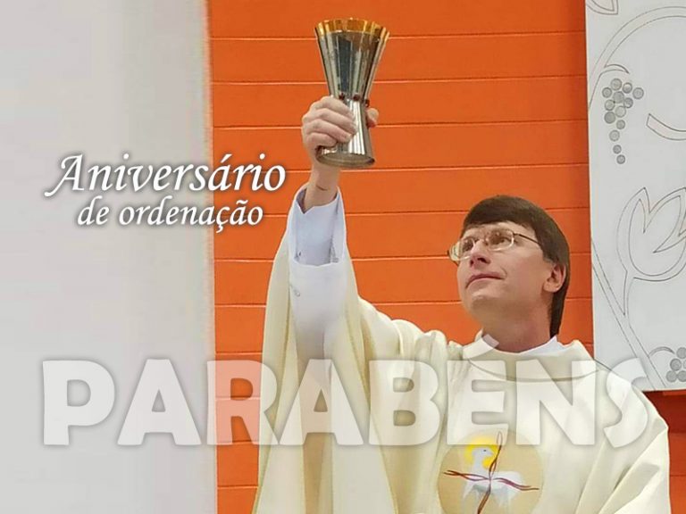 Pe. Luiz Carlos Franzener completa Jubileu de Prata sacerdotal nesta terça-feira