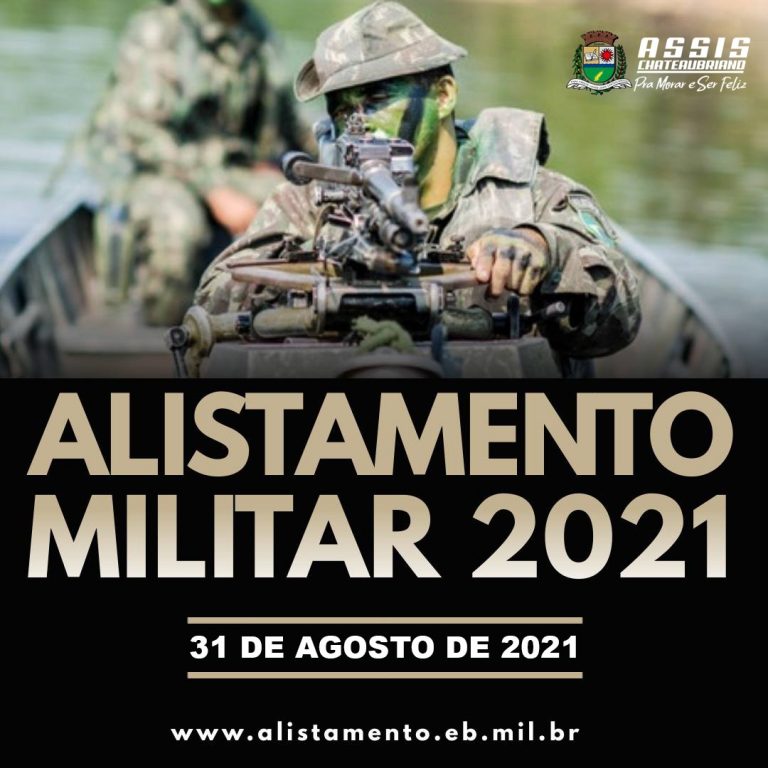 Alistamento Militar é prorrogado até 31 de agosto