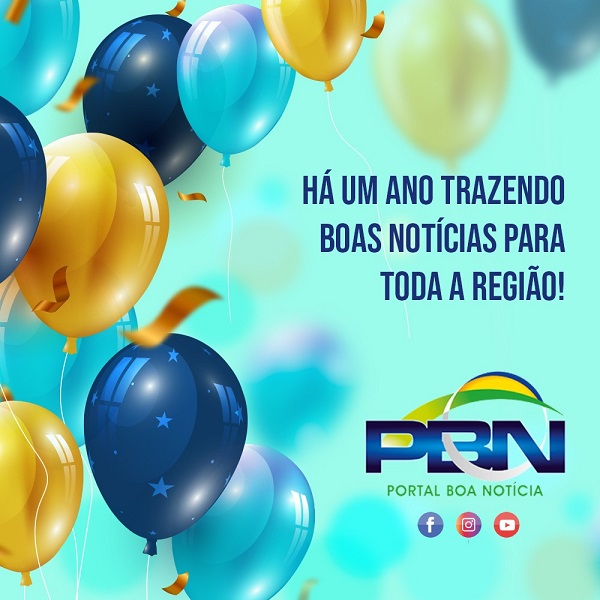 Há um ano trazendo boas notícias para toda a região!