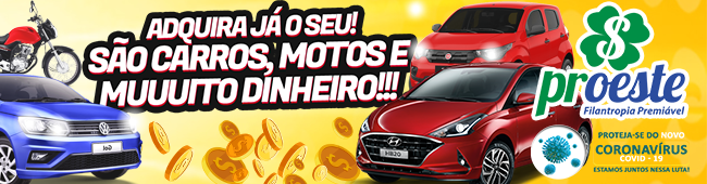 Neste domingo tem R$150 mil em prêmios no PROESTE