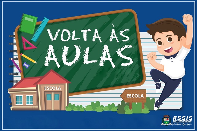 Após recesso escolar aulas voltam nesta quarta-feira em Assis Chateaubriand