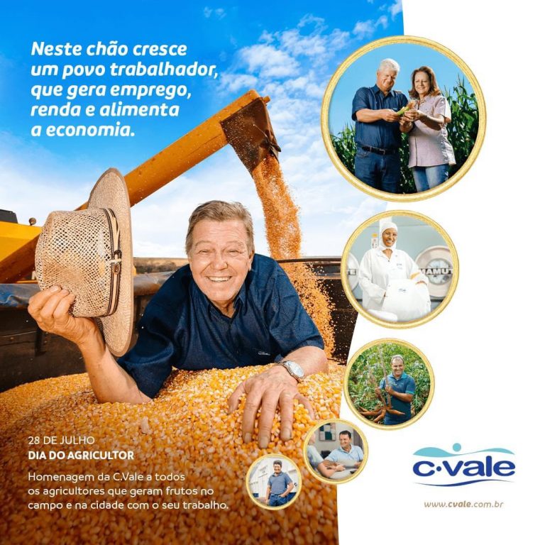 Dia do Agricultor: Mensagem da C.Vale