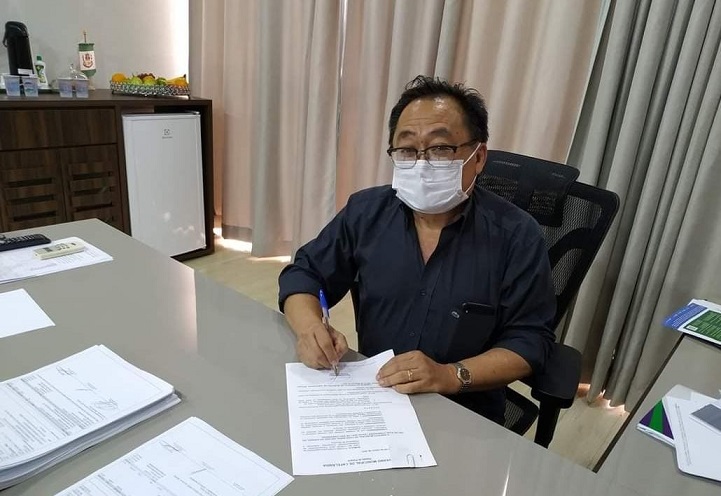 Prefeito Culestino Kiara decreta situação de emergência hídrica em Cafelândia