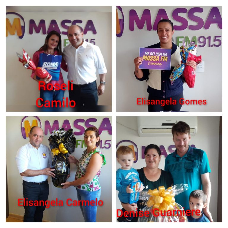 Promoção Páscoa de Prêmios Massa FM e Chocolates Roma de Toledo