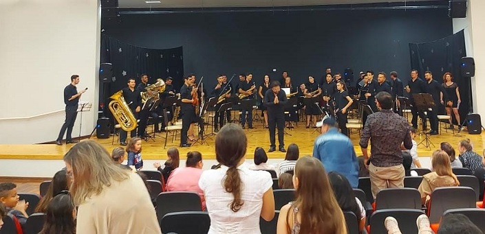 Cafelândia recebe Banda Sinfônica de Palotina