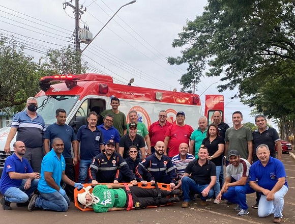 Motoristas da Saúde passam por capacitação no atendimento aos pacientes