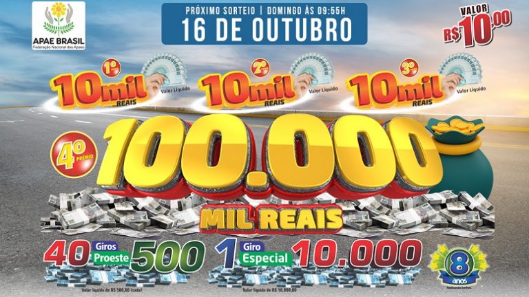 Domingo tem R$160 mil em prêmios no PROESTE