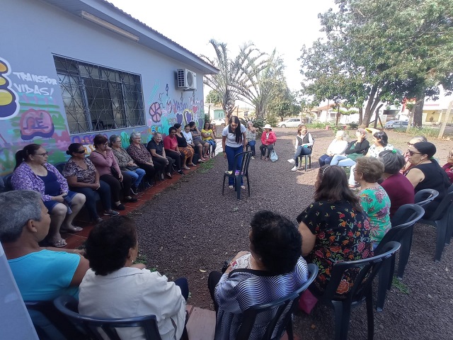 Serviço de Convivência e Fortalecimento de Vínculo para idosos na UDC Progresso