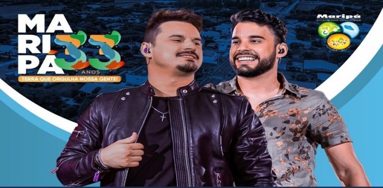 Show com Clayton e Romário é transferido para segunda-feira (17) em Maripá