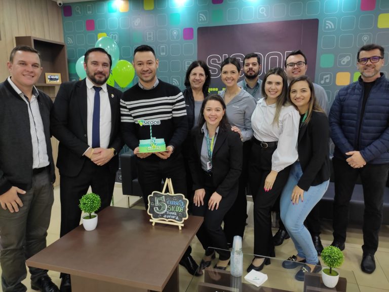Agência do Sicoob em Nova Aurora comemora 5 anos