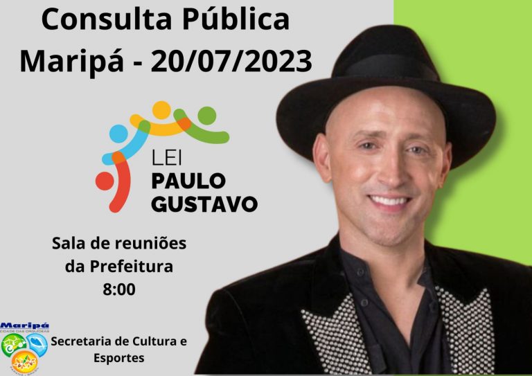 Município de Maripá realiza oitiva sobre a Lei Paulo Gustavo