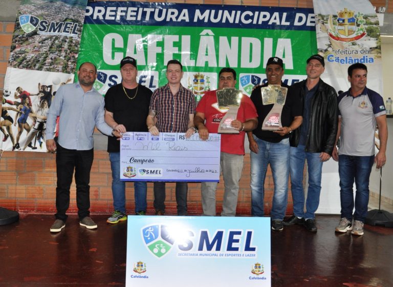 Preto Paulista e Moretto são os grandes campeões do 8º Campeonato Municipal de Truco de Cafelândia