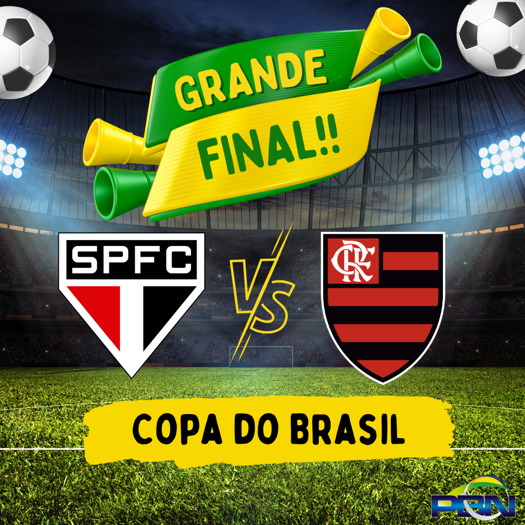 Flamengo e São Paulo fazem primeiro jogo da final da Copa do Brasil