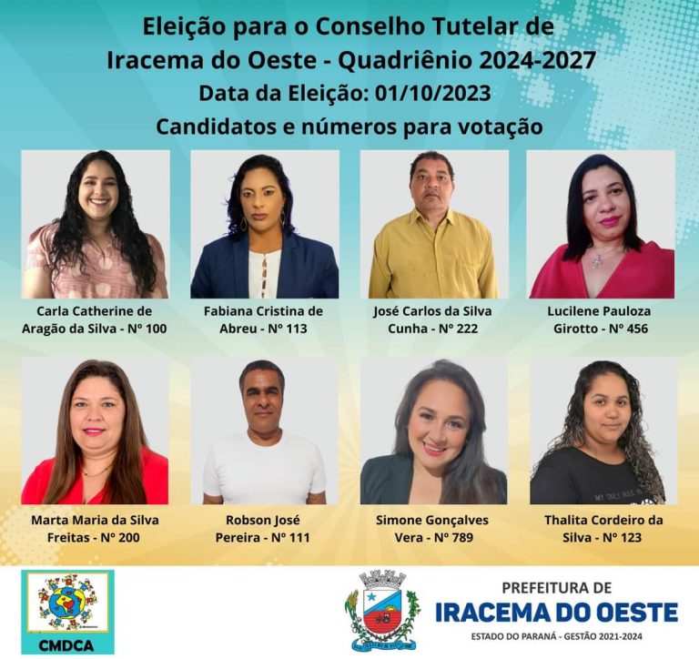 Eleição para o Conselho Tutelar de Iracema do Oeste