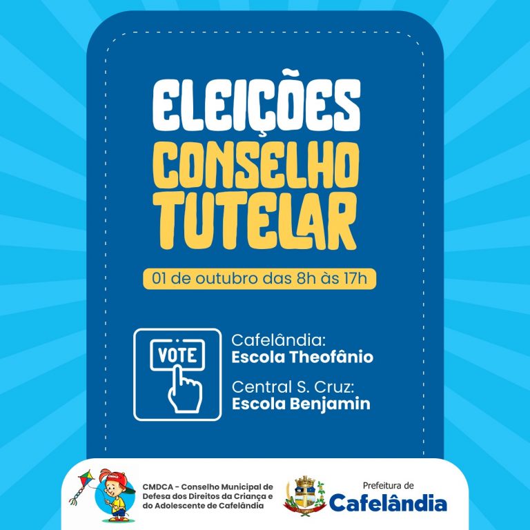 Cafelândia elegerá novos conselheiros tutelares