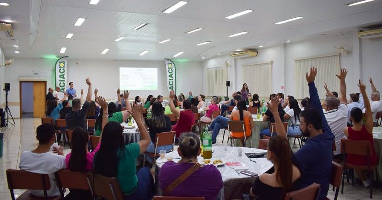 ACIAC: Associados aprovam promoções 2024 com R$180 mil em premiação