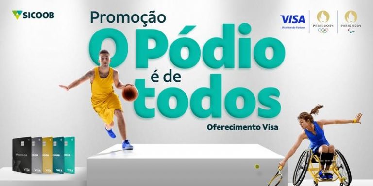 Ganhe prêmios exclusivos dos Jogos Olímpicos de Paris 2024 com os cartões Sicoob Visa