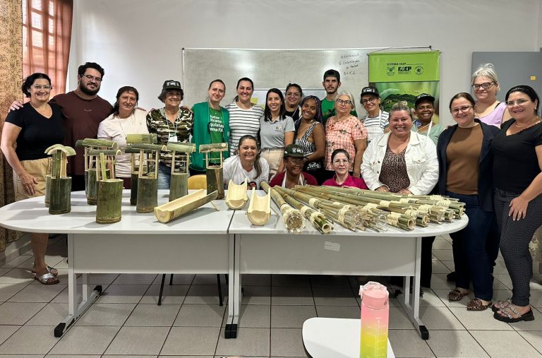 Encerrado Curso de Artesanato em Bambu em Assis Chateaubriand